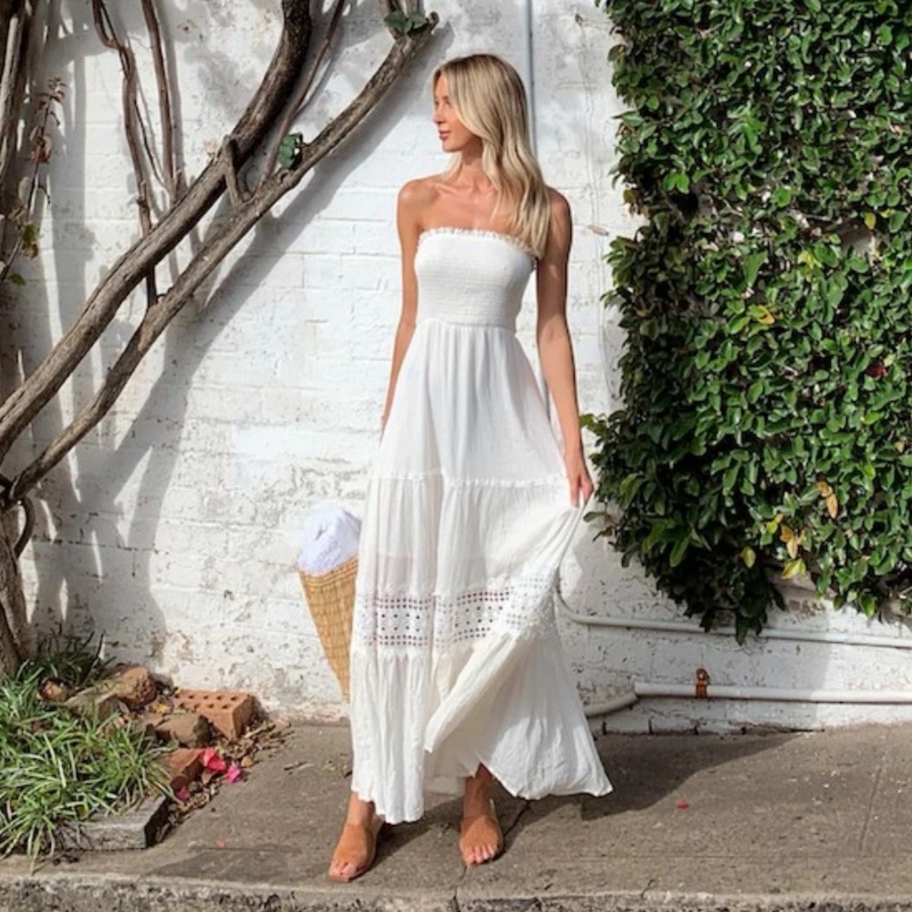 White Maxi Dress from Fortunate Ones